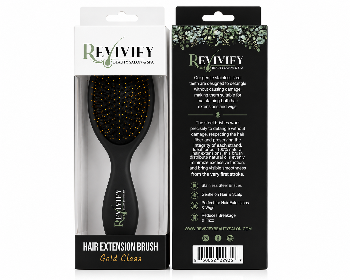 Boar Bristle Hairbrush